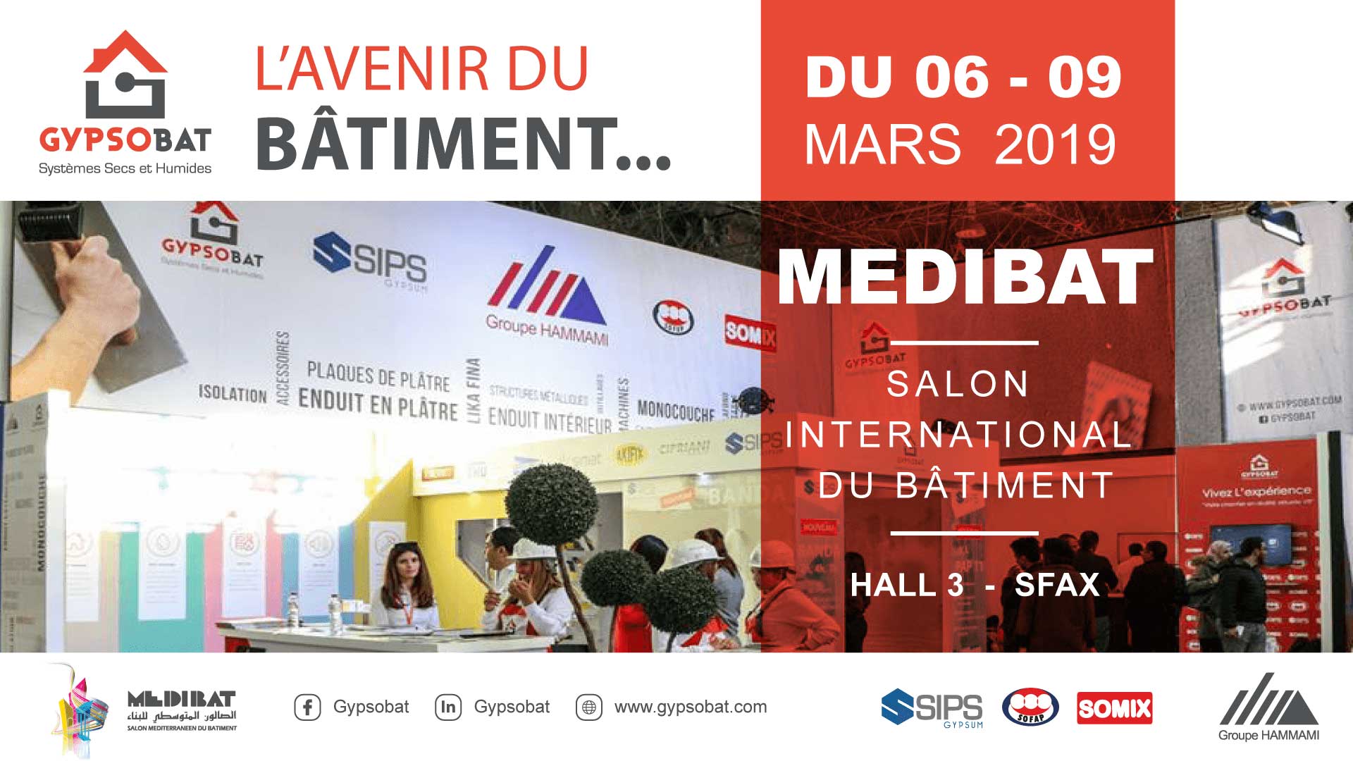 participe au salon